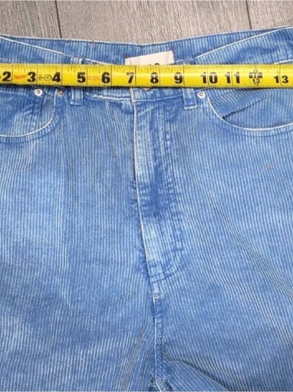 BDG High and wide Corduroy pants - Light Blue - Picture 9 of 9